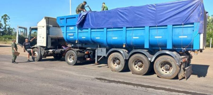Corrientes: secuestraron nueve toneladas de marihuana que eran transportados en un camión cisterna
