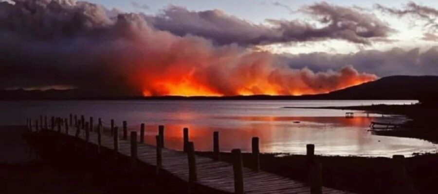 Los incendios en Tierra del Fuego ya consumieron más de 7.000 hectáreas