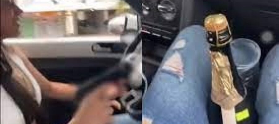 Locura en Chaco: grabaron a una joven manejando y disparando al aire
