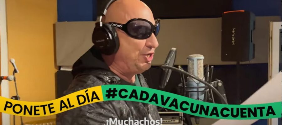 Con una adaptación de "Muchachos", Argentina quiere ser campeona en inmunización
