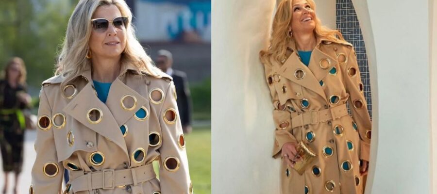 El impactante tapado de Máxima Zorreguieta que generó furor en redes sociales