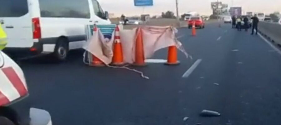 Choque fatal en la Autopista Buenos Aires – La Plata: un muerto y 12 kilómetros de congestión