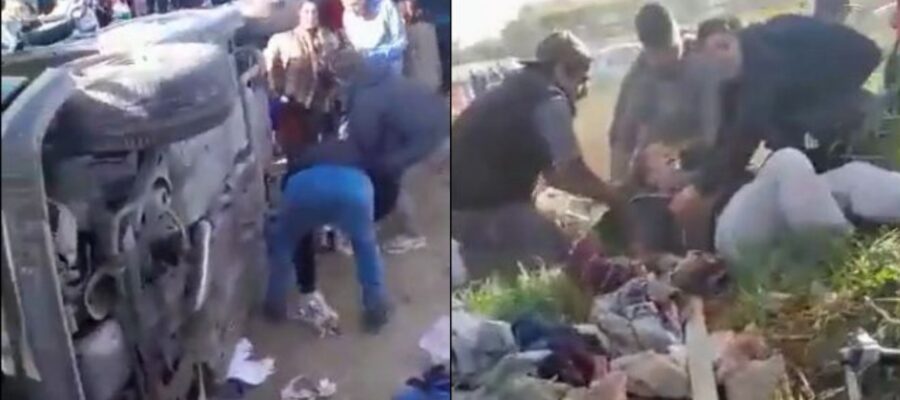 Video: un conductor alcoholizado atropelló a 10 personas en una feria de ropa en Florencio Varela