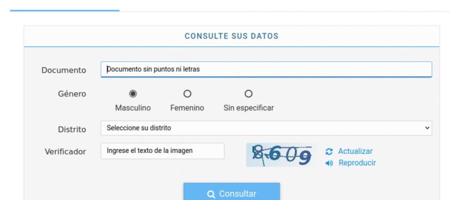 Dieron de baja dos sitios web con apariencia de la página del padrón electoral y se investigan maniobras de phishing
