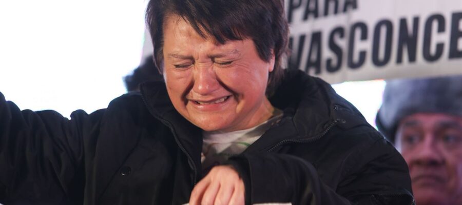 "No hay desaparecidos, hay asesinos", dijo la madre de Cecilia en una marcha en la Ciudad