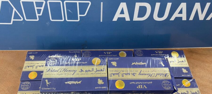 Interceptan un contrabando de "la miel del amor"
