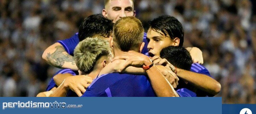 Rumbo al Preolímpico: la selección Argentina Sub 23 goleó a Ecuador en amistoso