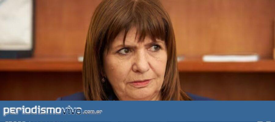 Bullrich sobre el protocolo antipiquetes: "Se va a identificar con fotos, drones y pidiendo DNI"
