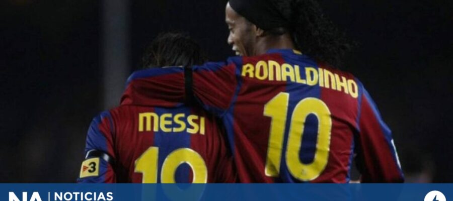 Ronaldinho defendió a Messi de las críticas tras la obtención de un nuevo premio The Best