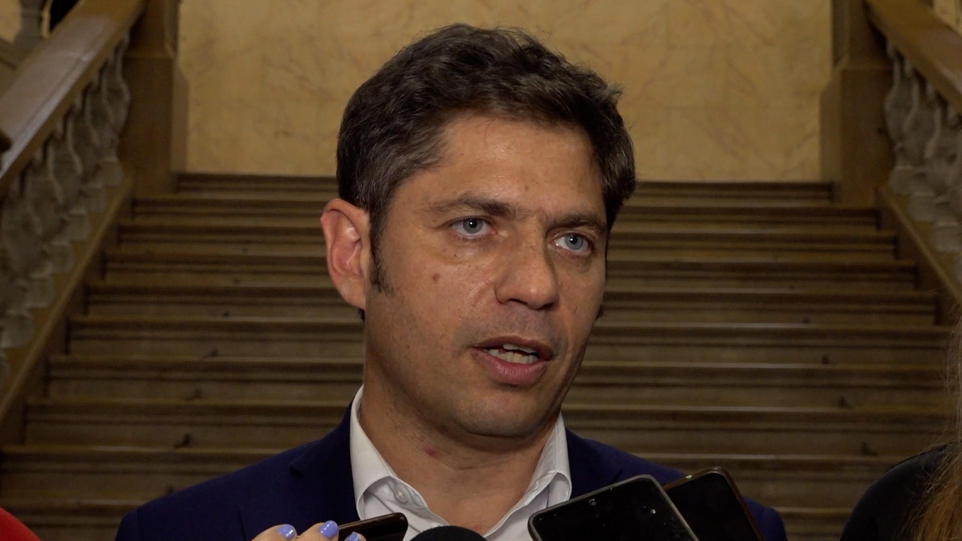 Kicillof cuestionó el sistema "arbitrario" de coparticipación