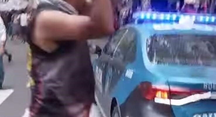 Condenaron al que atacó a un patrullero en la marcha de los jubilados