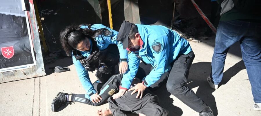 Detenidos en Villa Crespo en el operativo del GCBA para recuperar un inmueble