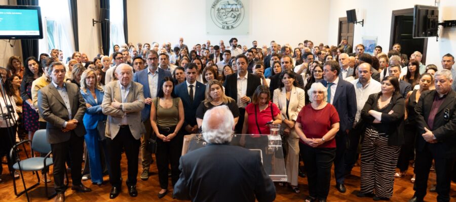 Gil Lavedra despidió el año con las agrupaciones de la abogacía que lo acompañan