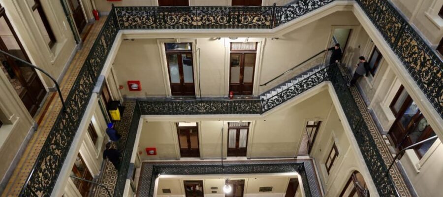 El Gobierno porteño restauró el edificio de La Prensa en Avenida de Mayo  y sumó un nuevo espacio cultural